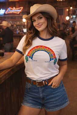 Rare Kacey Musgraves Concert Tour Rainbow T-Shirt Sz Large 2019 Golden Hour Tee
